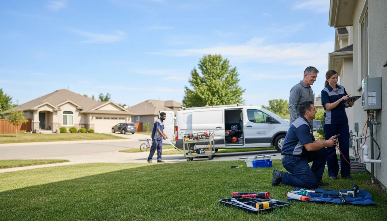Tankless water heater service in Weed, NM